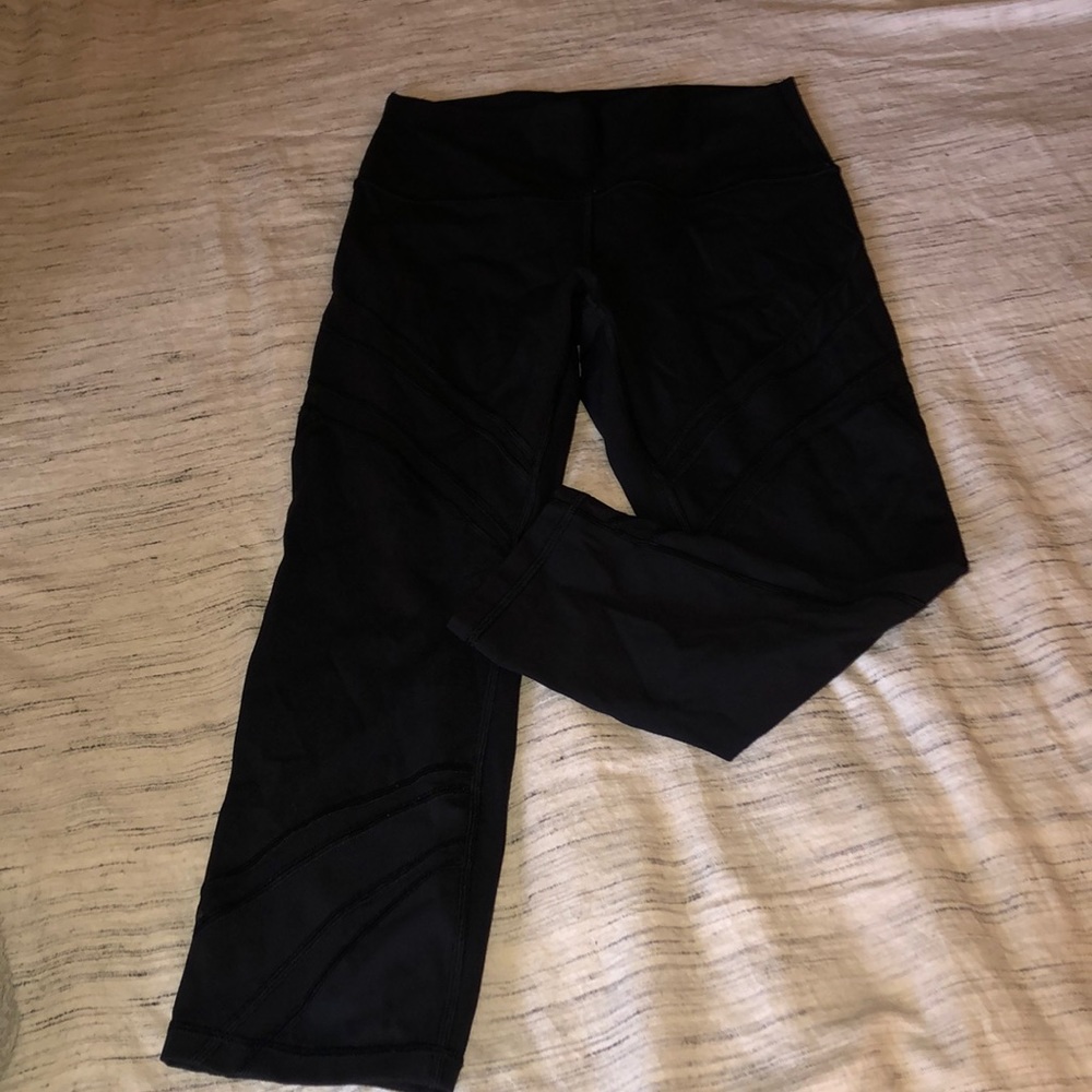 Lululemon leggings with Mesh